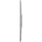 Ekena Millwork Eris Ceiling Medallion (Fits Canopies up to 9 7/8"), 18"W x 18"H x 3 1/2"ID x 1 1/8"P, Primed White CM18ER - alternate 2